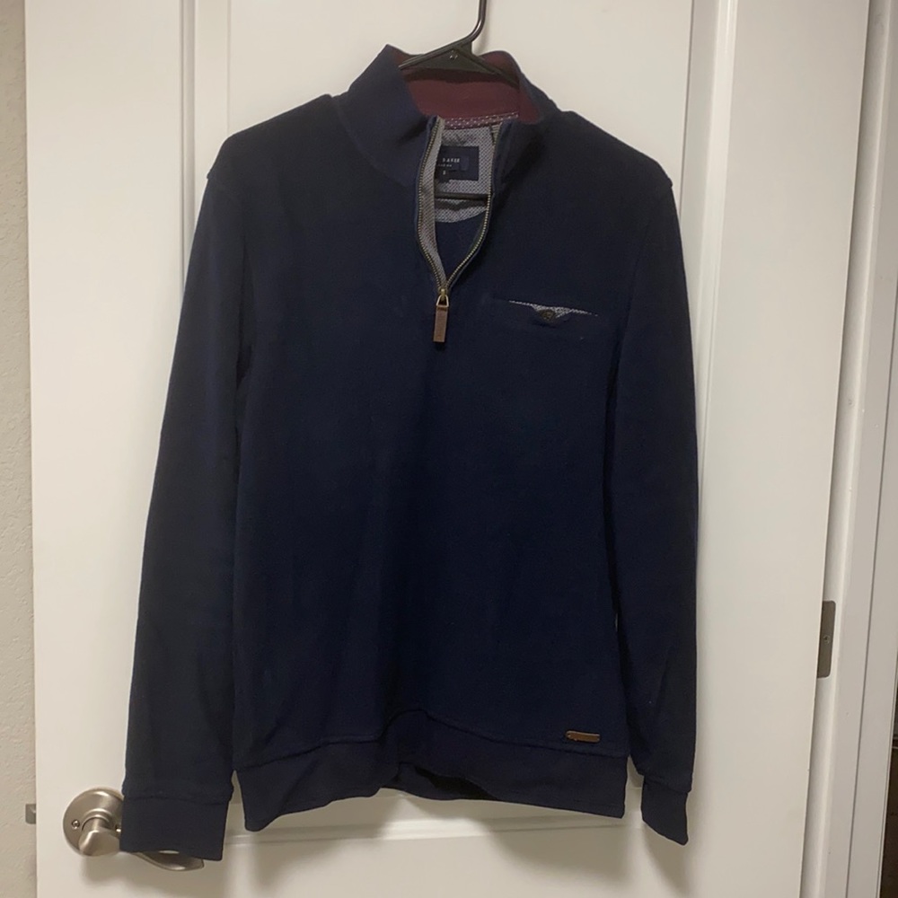Ted Baker fleece pullover, size 2